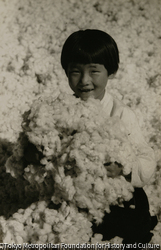 作品画像:「棉をつくる朝鮮婦人の勤労画報」より (1)