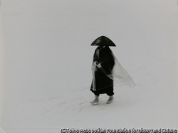 作品画像:雪の中の僧 (1)