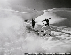 作品画像:新雪の地獄谷(立山)