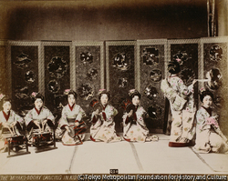 作品画像:京都の都踊り