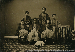 作品画像:徳大寺公弘と犬