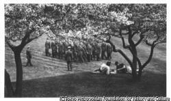 作品画像:士官候補生の訓練風景