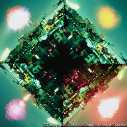 作品画像:Vertical Horizon-Tokyo 花火、神宮前