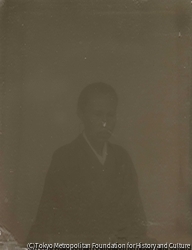 作品画像:小島呉一郎の妻「とを」肖像写真