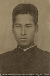 作品画像：萩野末吉像