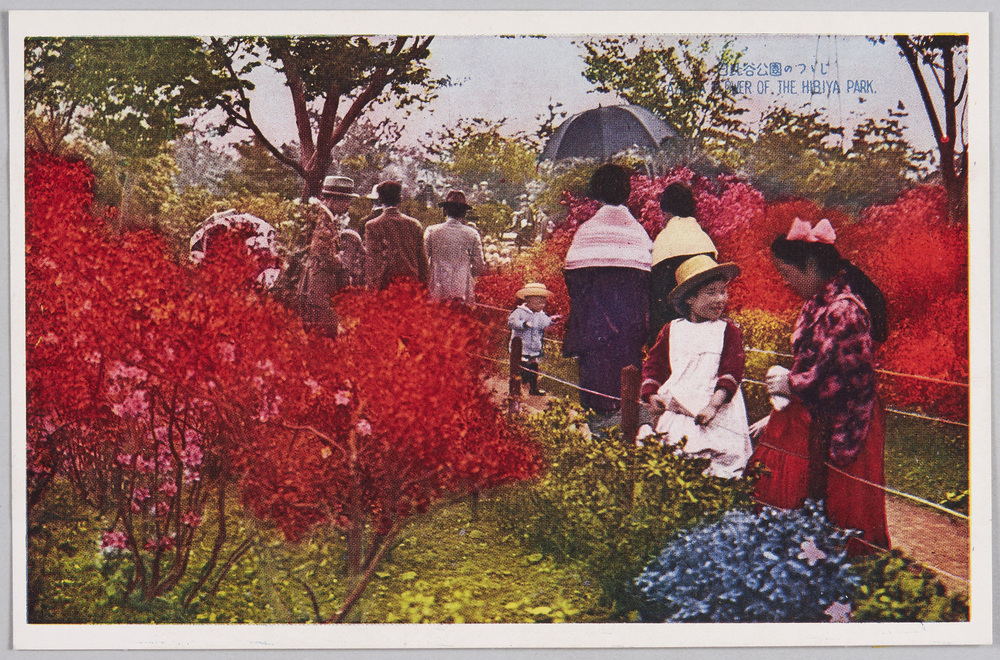 作品画像:日比谷公園のつつじ