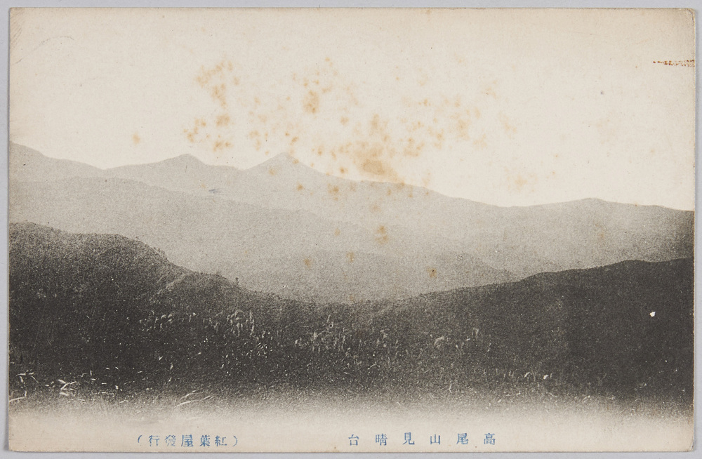 作品画像:高尾山見晴台