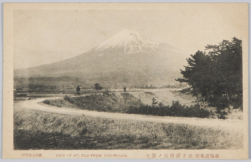 作品画像:東海道名所田子浦付近ノ富士