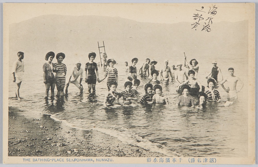 作品画像:(沼津名勝)千本浜海水浴