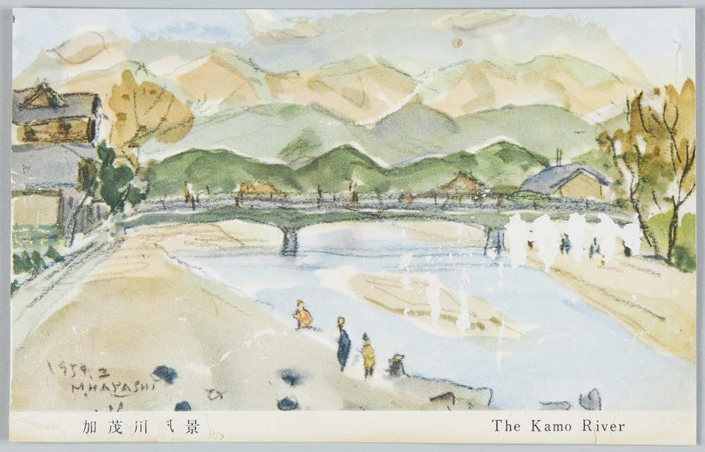 作品画像:加茂川風景