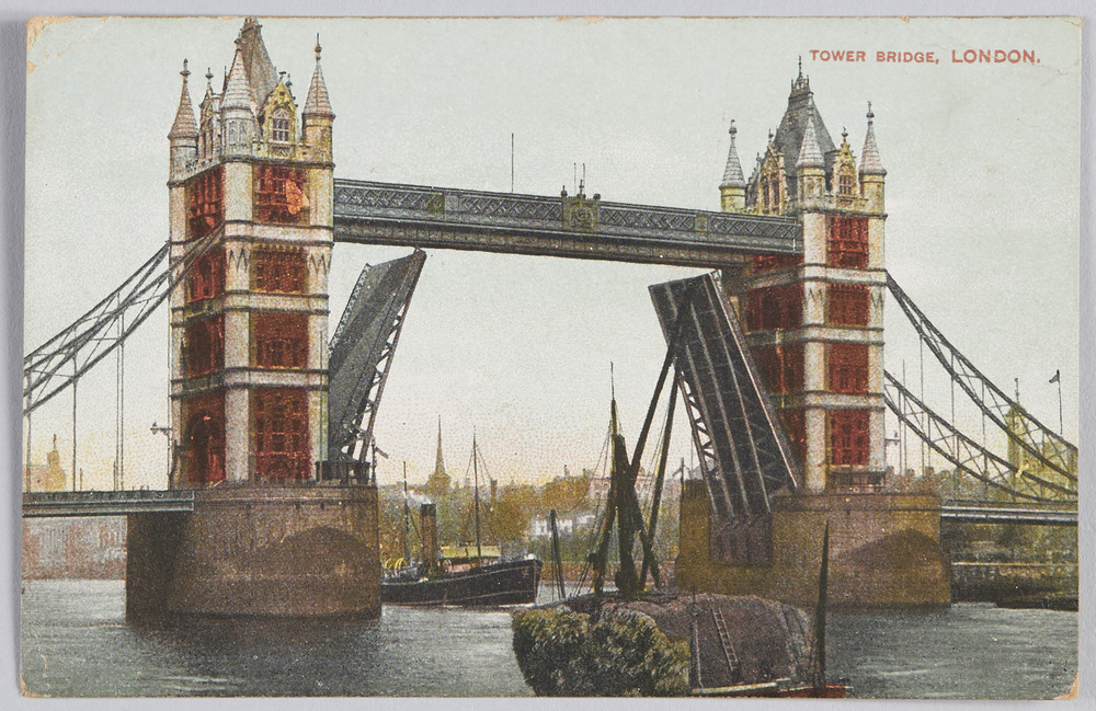 作品画像:TOWER BRIDGE, LONDON.