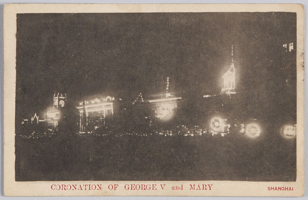 作品画像:CORONATION OF GEORGE V AND MARY SHANHAI