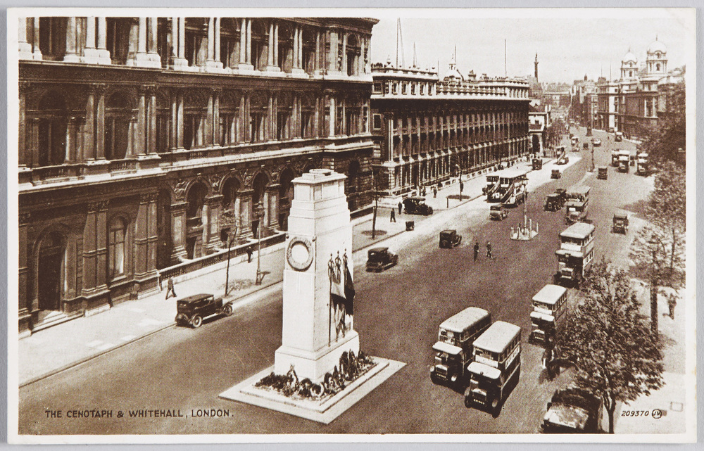 作品画像:THE CENOTAPH & WHITEHALL, LONDON.