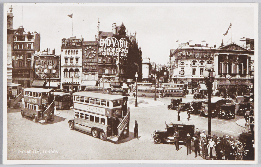 作品画像:PICCADILLY, LONDON.