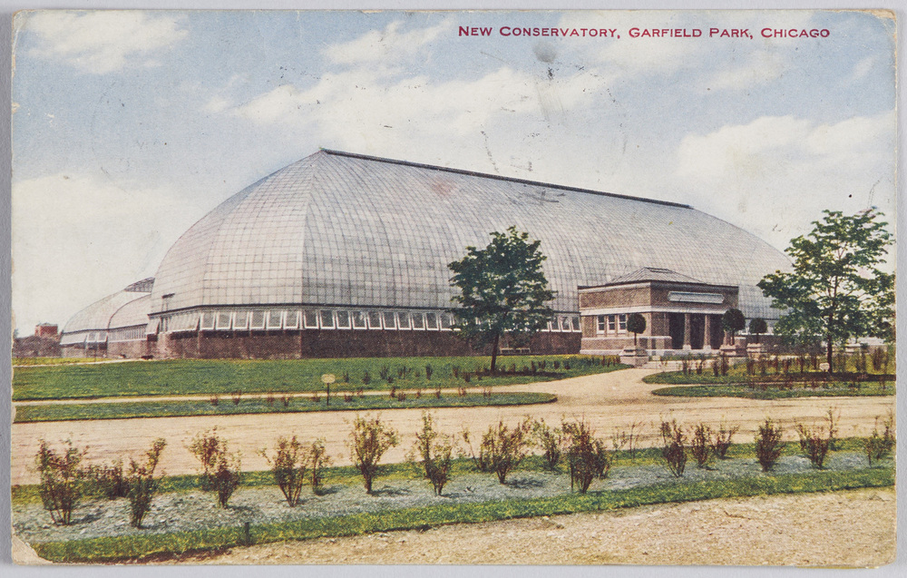 作品画像:NEW CONSERVATORY, GARFIELD PARK, CHICAGO