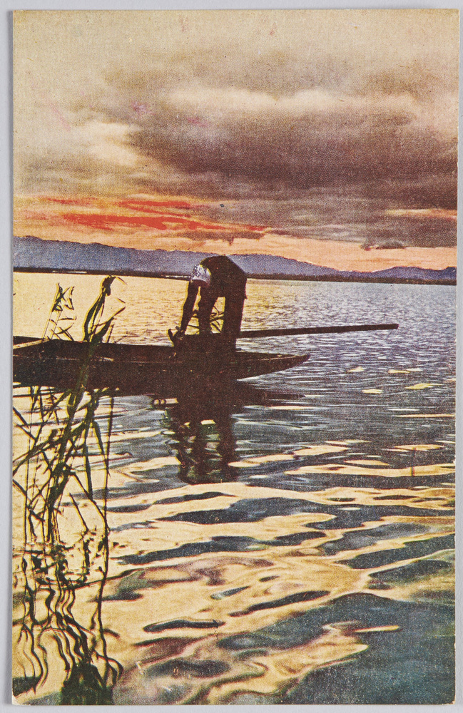 作品画像:湖の漁師