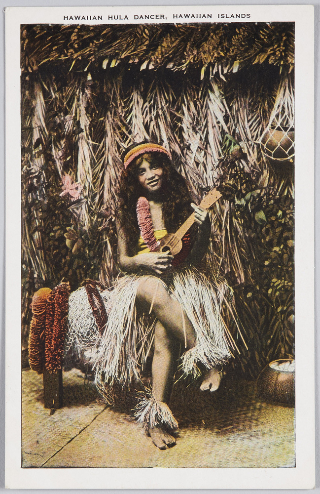 作品画像:HAWAIAN HULA DANCER, HAWAIAN ISLANDS