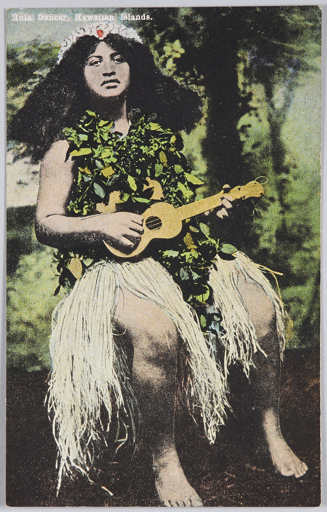 作品画像:Hula Dansers, Hawaiian Islands.