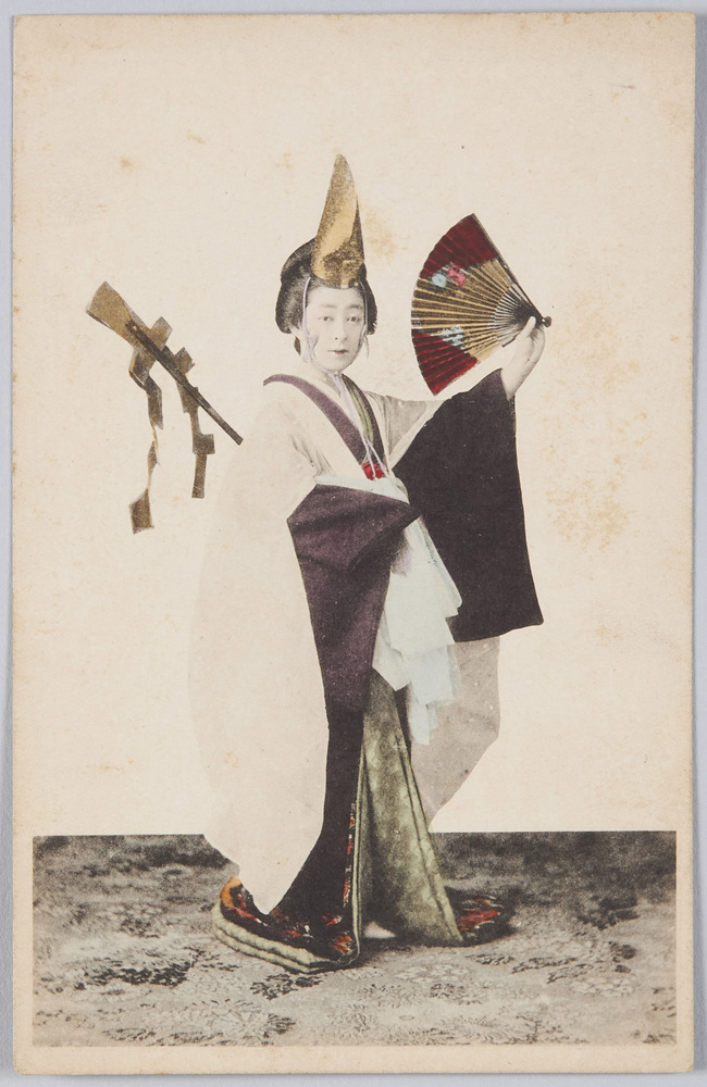 作品画像:舞姿の女性