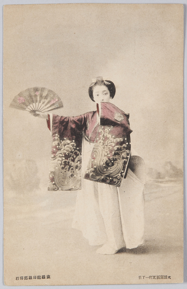 作品画像:舞姿の女性