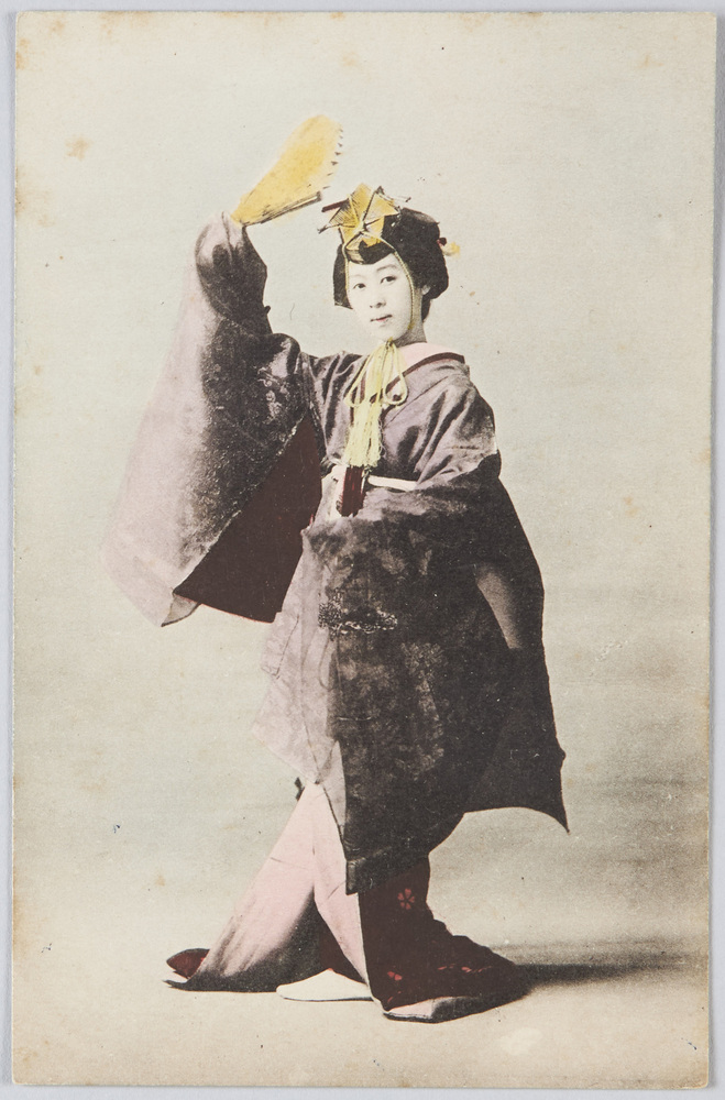 作品画像:舞姿の女性