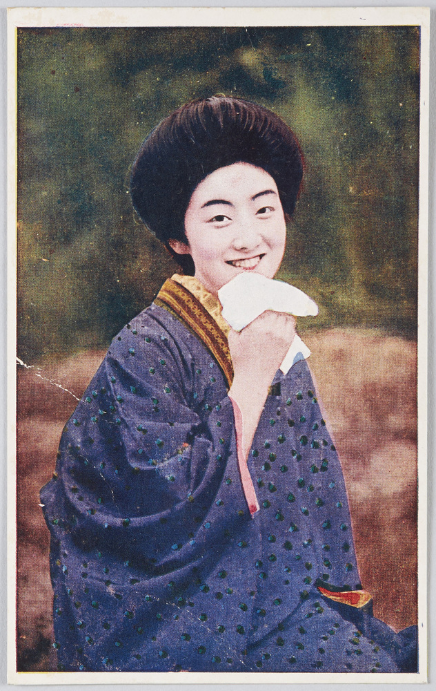 作品画像：和装の女性
