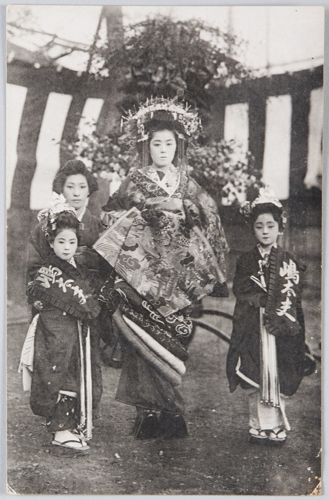 作品画像：京都島原の嶋太夫