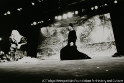 作品画像:笠井叡と大野一雄