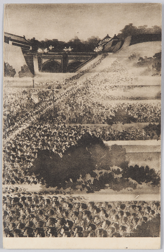 作品画像:明治天皇御大葬御奉送の光景