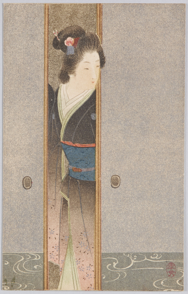 作品画像:日本美人 絵葉書