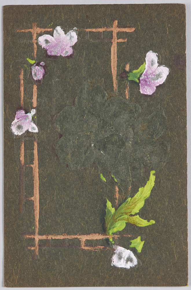 作品画像:紫の花(外国製)