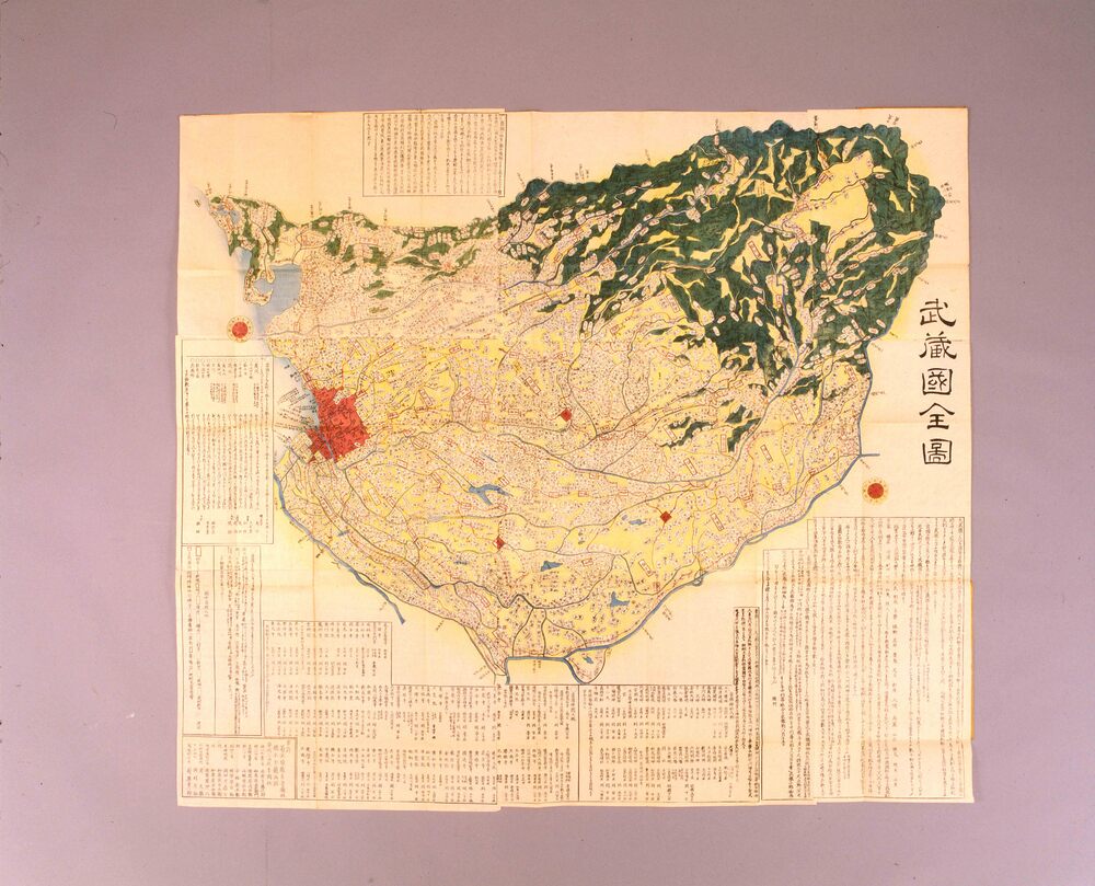 作品画像:武蔵国全図