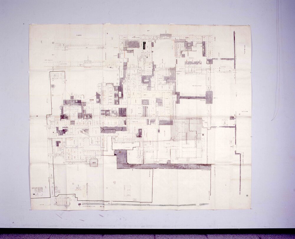 作品画像:加賀前田家江戸屋敷図