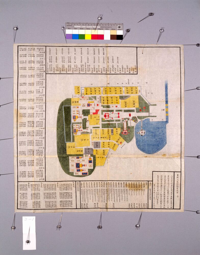 作品画像:東叡山寛永寺絵図