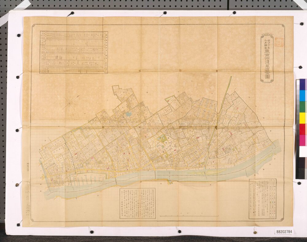 作品画像:東京市浅草区全図 十五区之内第十三