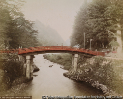 作品画像:朱漆塗り(日光神橋)