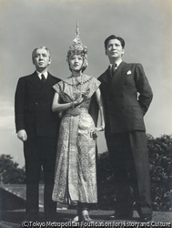 作品画像:伊藤道郎 伊藤テイ子 伊藤裕司
