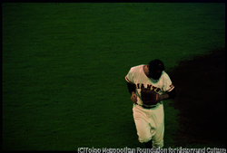 作品画像：長島茂雄 対大洋17回戦 東京・後楽園球場