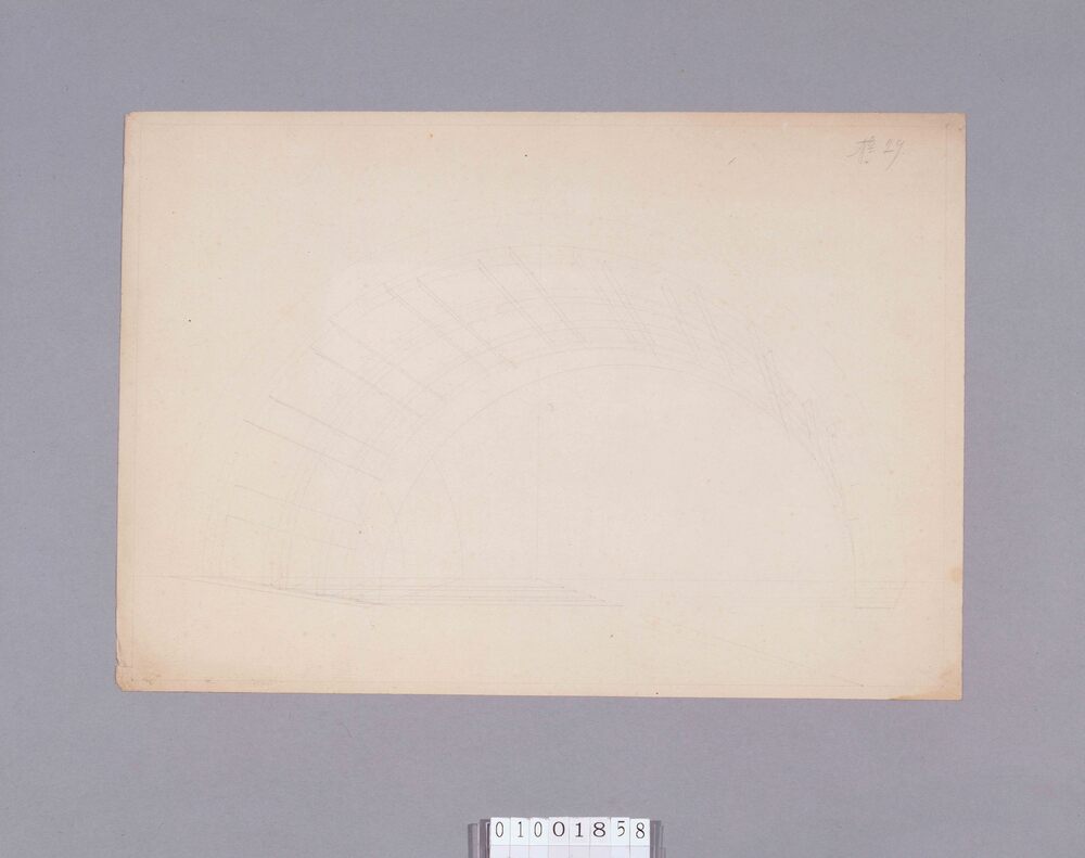 作品画像:図面習作 透視図
