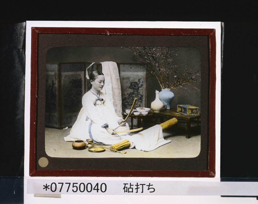 作品画像:砧打ち