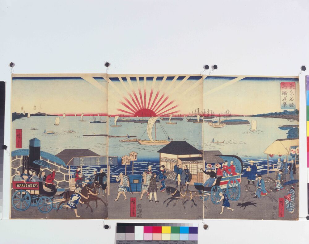 作品画像:東京名勝 高輪ノ真景