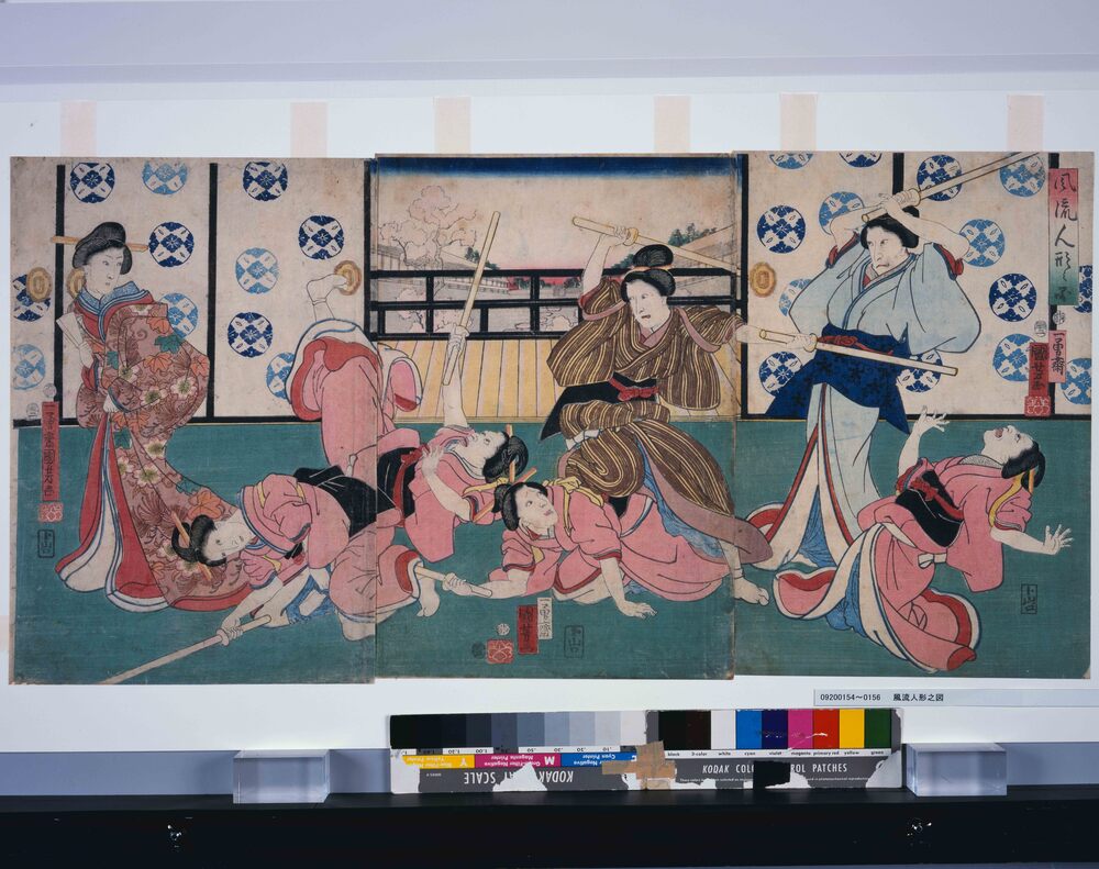 作品画像:風流人形之図