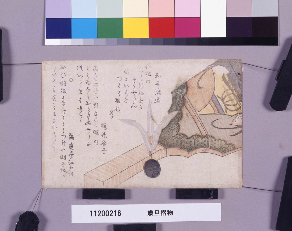 作品画像:歳旦摺物