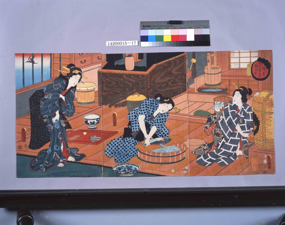 作品画像:十二月の内 卯月 初時鳥