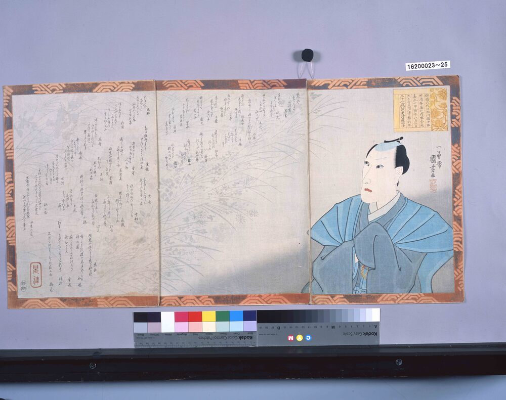 作品画像:死絵 俳優八代目市川団十郎