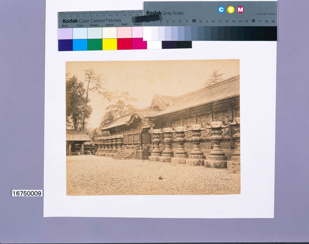作品画像:増上寺中門 左右廊(近景)