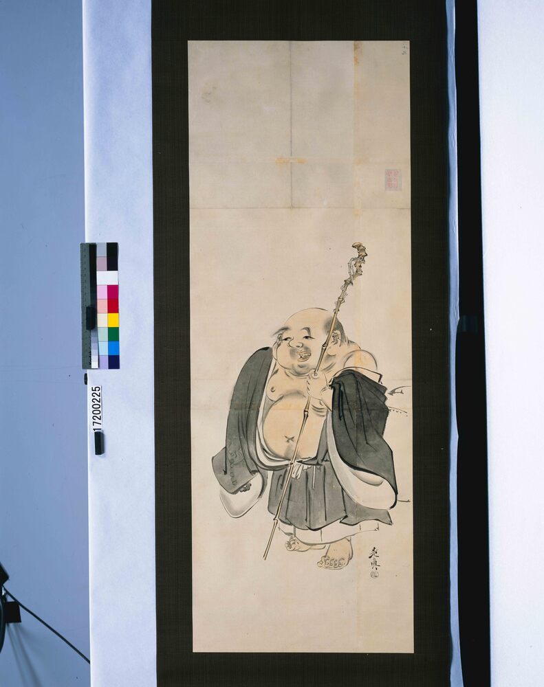作品画像：粉本　布袋