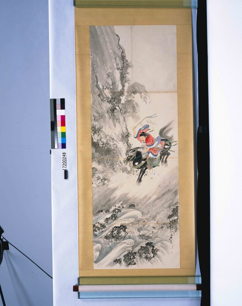 作品画像:粉本 玄徳檀渓を越える