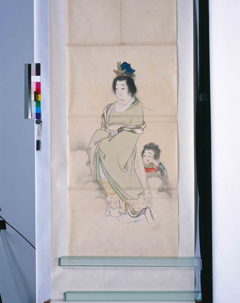 作品画像:粉本 西王母