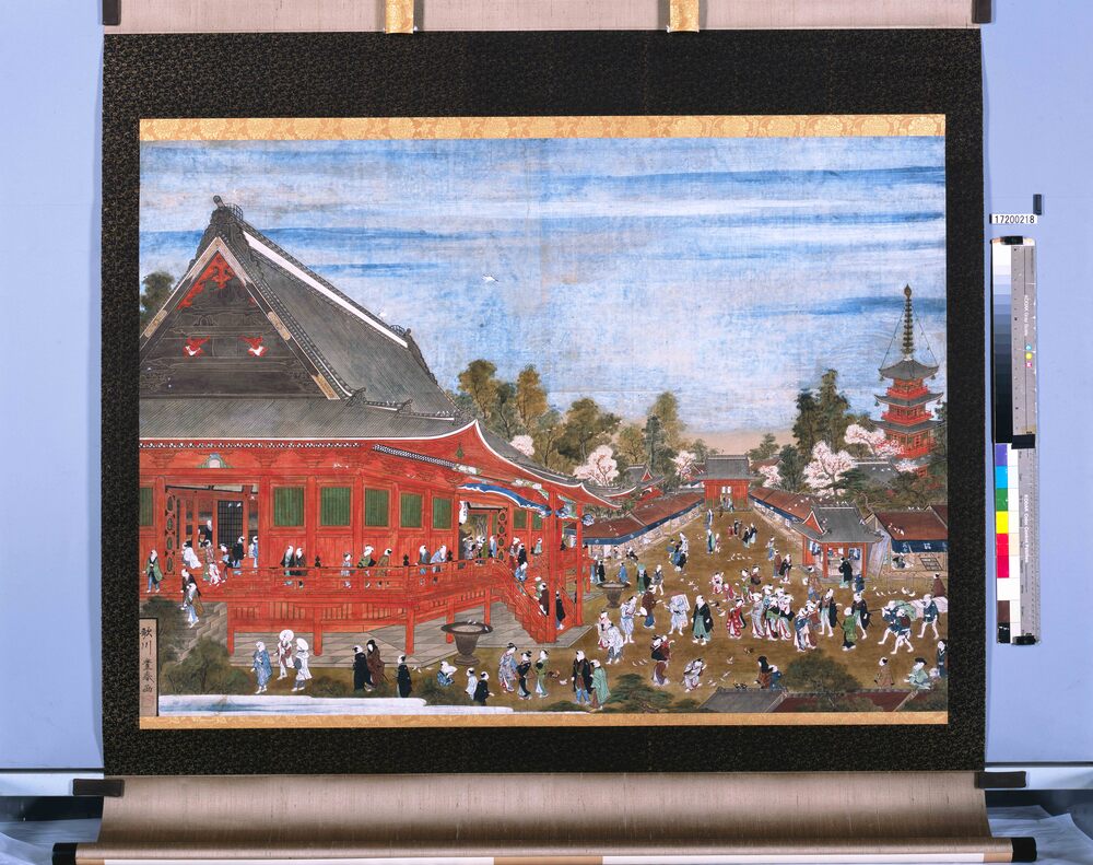 作品画像:浅草寺図